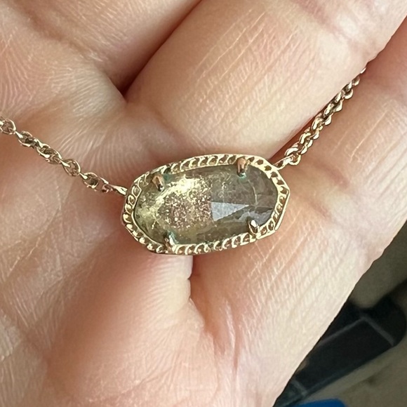 Rose Gold Kendra Scott Elisa Necklace Bracelet Matching Set - Picture 12 of 13